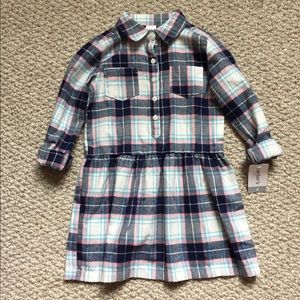 Girls plaid Dress‎ Size 4